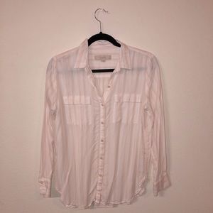 LOFT striped button up